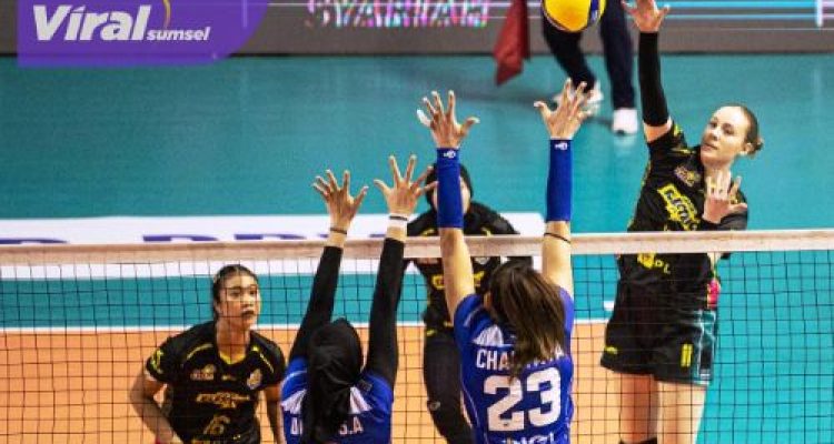 PLN Mobile Proliga 2025 : Tim Putri Electric PLN Pastikan Lolos Final Four. Foto : viralsumsel.com /ril
