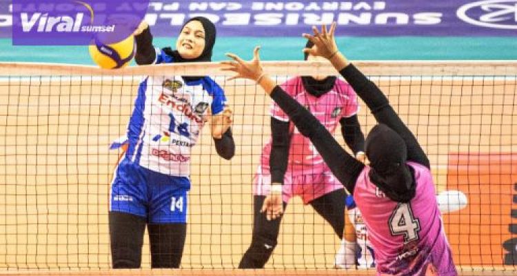 PLN Mobile Proliga 2025 : Tim Putri Pertamina Enduro Dipastikan ke Final Four, Usai Tundukkan Popsivo. Foto : viralsumsel.com /ril