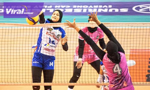 PLN Mobile Proliga 2025 : Tim Putri Pertamina Enduro Dipastikan ke Final Four, Usai Tundukkan Popsivo. Foto : viralsumsel.com /ril