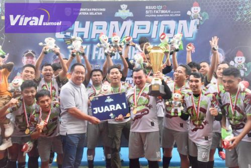 Siti Fatimah FC A Juara Turnamen Siti Fatimah Cup III 2025. Foto : viralsumsel.com /asa