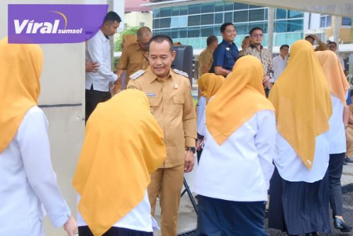 Wakil Bupati Rohman Dorong ASN Tingkatkan Pelayanan dan Kedisiplinan. foto : viralsumsel.com /win
