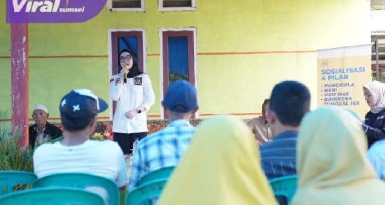 Senator Amaliah Sosialisasikan Empat Pilar Kebangsaan di Lahat, Tegaskan Pentingnya Menjaga NKRI. Foto : viralsumsel.com /fia