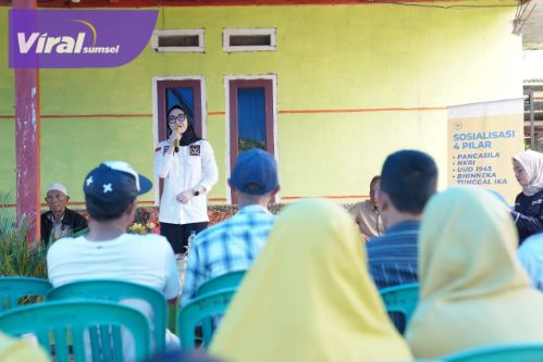 Senator Amaliah Sosialisasikan Empat Pilar Kebangsaan di Lahat, Tegaskan Pentingnya Menjaga NKRI. Foto : viralsumsel.com /fia