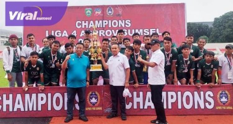 Drama 120 Menit! PS Palembang Juara Liga 4 Sumsel, Lolos ke Putaran Nasional. Foto : viralsumsel.com /asa