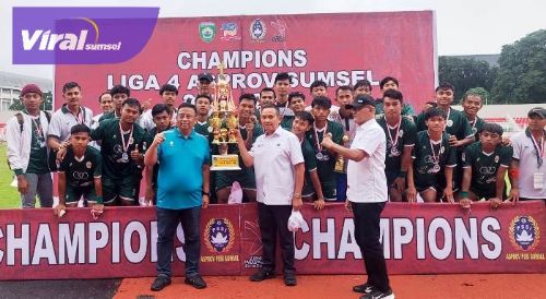 Drama 120 Menit! PS Palembang Juara Liga 4 Sumsel, Lolos ke Putaran Nasional. Foto : viralsumsel.com /asa