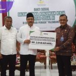 Pemprov Sumsel Dapat Bantuan Buffer Stock Kesiapsiagaan Penanggulangan Bencana dari Kementerian Sosial RI. Foto : viralsumsel.com /asa