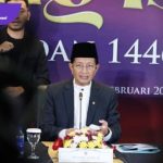 Menteri Agama (Menag) Nasaruddin Umar di Kantor Kementerian Agama, Jakarta, pada Jumat (28/2/2025). Foto: viralsumsel.com/ril