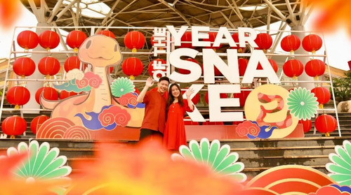 Kemeriahan Perayaan Imlek Mall@Alam Sutera Bertajuk ‘Year Of Fortune’. Foto : viralsumsel.com