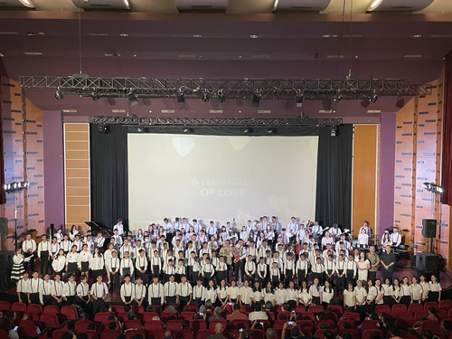 Kayne Hadipoespito, Siswa BINUS SCHOOL Simprug, Inisiasi Konser Amal 'Symphony of Love'. Foto: viralsumsel.com