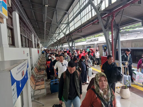 Pemesanan KA Tambahan Lebaran Telah Dibuka, 1.122.559 Tiket Telah Terjual. Foto : viralsumsel.com