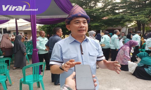 H. Nopianto,S.Sos.,MM Wakil Ketua DPRD Provinsi Sumsel Saat menerima wawancara dari awal media. Foto : Nto/Viralsumsel