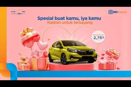 Wujudkan Mobil Baru di Hari Valentine dengan Promo Menarik dari BRI Finance. Foto : viralsumsel.com