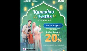 3 Hari Lagi! Jangan Lewatkan KAI Promo Spesial Ramadan Festive: Diskon hingga 20% dan Flash Sale Tiket Super Murah. Foto : viralsumsel.com 3 Hari Lagi! Jangan Lewatkan KAI Promo Spesial Ramadan Festive: Diskon hingga 20% dan Flash Sale Tiket Super Murah. Foto : viralsumsel.com