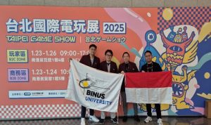 Best Student Game ''Taipei Game Show 2025'', BINUS Media & Publishing. Foto: viralsumsel.com