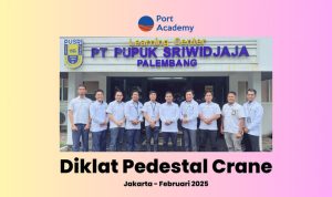 Diklat Operator Crane Pedestal: Langkah Strategis Port Academy dan PT Pupuk Sriwidjaja. Foto: viralsumsel.com Diklat Operator Crane Pedestal: Langkah Strategis Port Academy dan PT Pupuk Sriwidjaja. Foto: viralsumsel.com