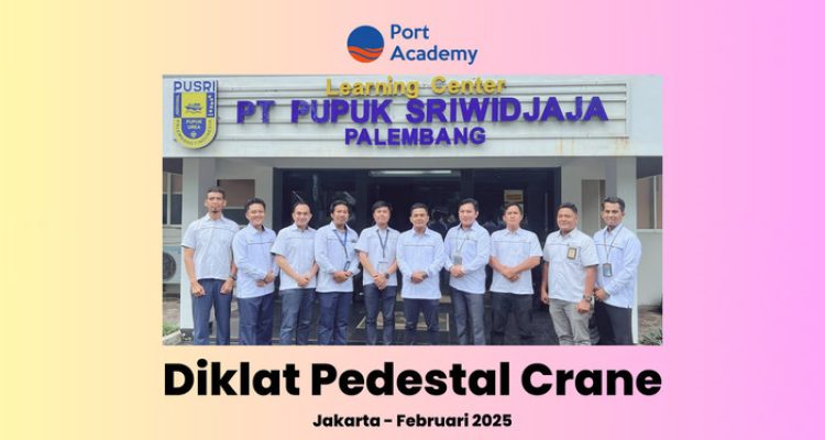 Diklat Operator Crane Pedestal: Langkah Strategis Port Academy dan PT Pupuk Sriwidjaja. Foto: viralsumsel.com