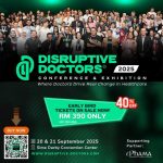 Disruptive Doctors Conference 2025: Tempat Berkumpulnya Dokter Visioner yang Siap Mengubah Masa Depan Kesehatan. Foto : viralsumsel.com