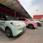 Bulan Ramadhan Nyaman Naik Evista dari dan ke Bandara atau Stasiun Juga Rental Mobil Listrik. Foto: viralsumsel.com