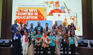 G-Schools Indonesia Summit 2025: Pendidik Indonesia Siap Menavigasi Kehadiran AI dalam Lanskap Pendidikan. Foto: viralsumsel.com G-Schools Indonesia Summit 2025: Pendidik Indonesia Siap Menavigasi Kehadiran AI dalam Lanskap Pendidikan. Foto: viralsumsel.com