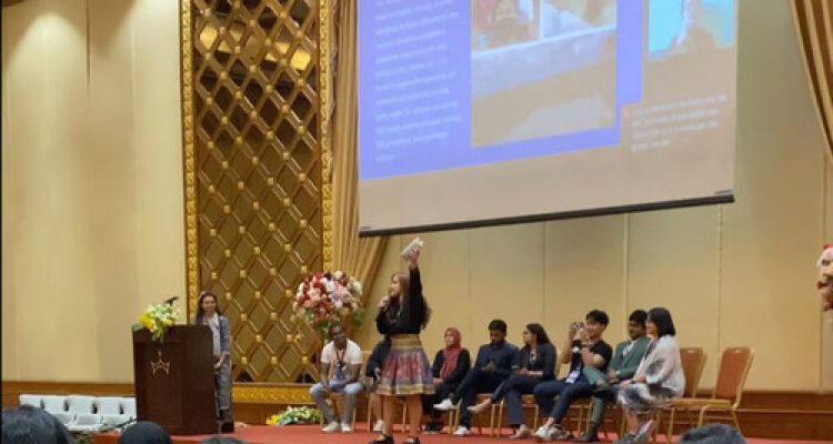 HPSN, Arfiana Maulina Bawa Lerak Indonesia ke APFSD Youth Forum 2025: Solusi Alami WateryNation Alira Alura untuk Selamatkan Air dan Pertanian Global. Foto : viralsumsel.com