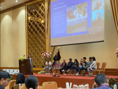 HPSN, Arfiana Maulina Bawa Lerak Indonesia ke APFSD Youth Forum 2025: Solusi Alami WateryNation Alira Alura untuk Selamatkan Air dan Pertanian Global. Foto : viralsumsel.com