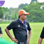 Fauzi Toldo Asisten Pelatih PS Palembang. Foto : viralsumsel.com /asa