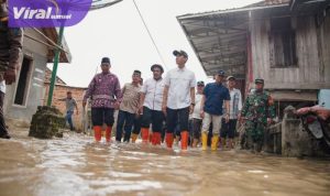Banjir Terjang OKI! 250 KK Terisolasi, Begini Aksi Cepat Bupati Muchendi. Foto : viralsumsel.com /zep