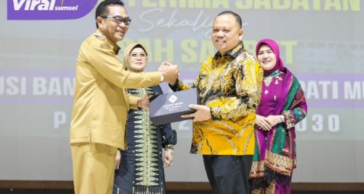 Pemkab Muba Punya "Super Tim"! Sertijab Pj Bupati Berlangsung Penuh Khidmat. Foto : viralsumsel.com /dev