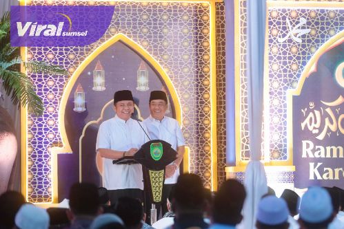 Gubernur Herman Deru dan Wagub Cik Ujang Rangkul Semua Elemen Masyarakat Bersatu Bangun Sumsel. Foto : viralsumsel.com /win