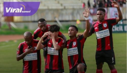 Dramatis! Persipura Jayapura Selamat dari Degradasi, Begini Perjuangan Mereka!. Foto : lib
