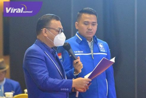 DPD PAN Kota Palembang, yang secara tegas menyatakan sikap untuk mengusung Joncik Muhammad sebagai nakhoda PAN di Sumsel. Foto : viralsumsel.com/ril
