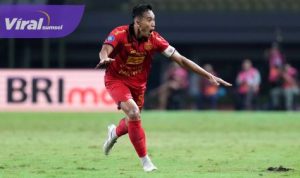 Kapten Persija, Rizky Ridho, Kecewa Rekor Tak Terkalahkan di Kandang Terhenti. Foto : lib