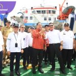 Jawab Kebutuhan Masyarakat Banyuasin, Gubernur Herman Deru Resmikan Operasional Angkutan Penyeberangan KMP Puteri Leanpuri. Foto : viralsumsel.com /win