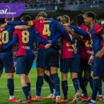 Raphinha Brace, Lamine Yamal 1 Gol : Barcelona Singkirkan Benfica Melaju ke Perempat Final Liga Champions. Foto : igbarca