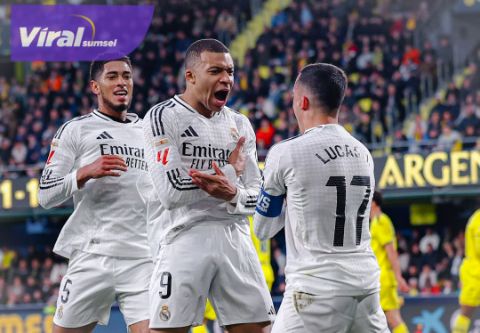 Dua Gol Mbappé! Real Madrid Kudeta Barcelona dari Puncak Klasemen La Liga. Foto : igmadrid
