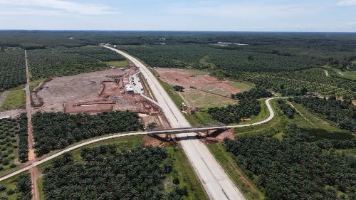 Herman Deru Cek Jalur Alternatif Tol Palembang-Betung Jelang Lebaran Idul Fitri. Foto : humas pemprov