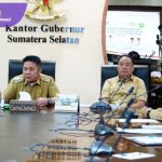 Pernah Jadi Bupati Termuda, Herman Deru Jadi Tempat Berguru Bupati PALI Asgianto. Foto : humas pemprov
