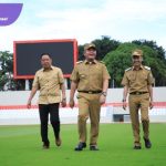 Gubernur Herman Deru: Terima Kasih Pak Presiden, Stadion Bumi Sriwijaya Menjadi Remaja Kembali. Foto : humas pemprov