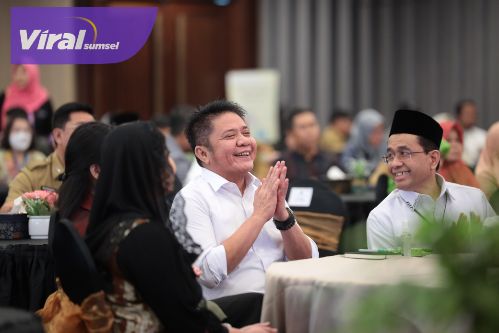 Herman Deru Harapkan Peran Ormas Islam Berperan Aktif Dalam Sosialisasi Sistem Keuangan Syariah. Foto : humas pemprov