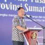 Wakil Gubernur (Wagub) Sumatera Selatan (Sumsel) H. Cik Ujang secara resmi membuka kegiatan Operasi Pasar Murah Provinsi Sumsel, di halaman Monpera Palembang, Jumat (21/3/2025) pagi. Foto : humas pemprov