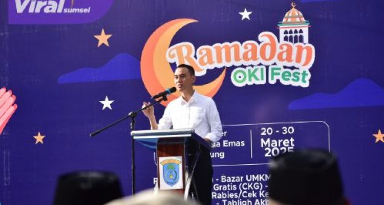 OKI Ramadan Fest Dibuka , Hadirkan Bazar UMKM hingga Tausiyah Ustadz Abdul Somad. Foto : viralsumsel.com /zep