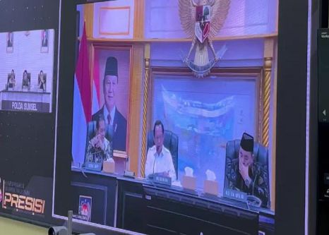 Back Up Dana PSU Kabupaten Empat Lawang, Mendagri Tito Karnavian Sampaikan Apresiasi Kepada Gubernur Sumsel Herman. Foto : humas pemprov