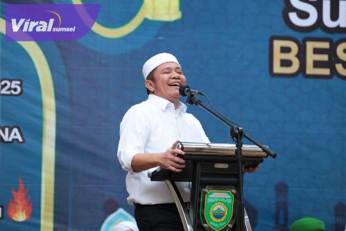 Pererat Silaturahmi, Gubernur Herman Deru Buka Puasa Bersama 300 Orang Tim HDCU. Foto : humas pemprov