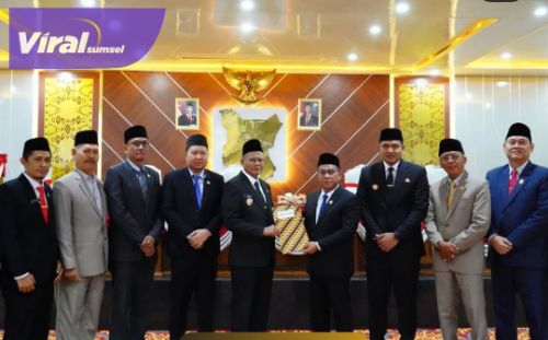 DPRD Kota Prabumulih Gelar Rapat Paripurna ke-XIV, Bahas LKPJ Wali Kota Tahun 2024. Foto : viralsumsel.com /man