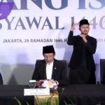 Hilal Tak Terlihat, Pemerintah Tetapkan Idul Fitri 1446 H Jatuh pada 31 Maret 2025. Foto : kemenag