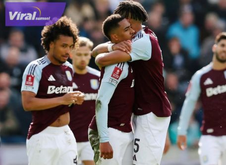 Marcus Rashford Dua Gol, Bawa Aston Villa ke Semifinal FA Cup. Foto : igastonvilla