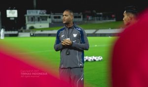 Kualifikasi Piala Dunia 2026 : Kesan Pertama Patrick Kluivert  Pada Latihan Perdana Timnas Indonesia Jelang Hadapi Australia di Sydney. Foto : pssi