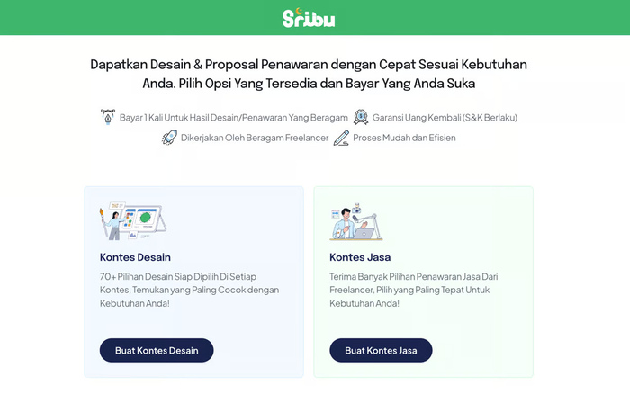 Jawab Tingginya Permintaan di Bidang Marketing, Sribu Luncurkan Kontes Jasa. Foto: viralsumsel.com