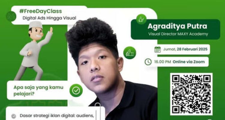 MAXY Academy Ajak Generasi Muda Belajar Digital Ads dan Desain Visual Gratis. Foto : viralsumsel.com