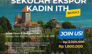 Sekolah Ekspor KADIN ITH Batch 3: Peluang Menjadi Eksportir Handal. Foto: viralsumsel.com